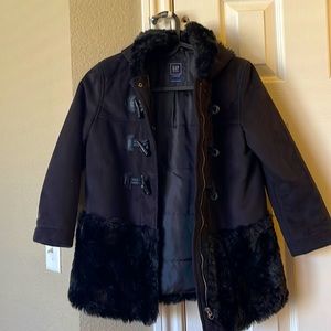 Kids Gap size small black coat